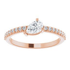 Stackable Accented Ring