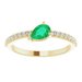 Stackable Accented Ring