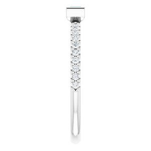 Accented Stackable Ring