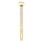 Accented Stackable Ring