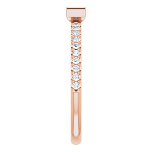 Accented Stackable Ring