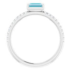 Accented Stackable Ring