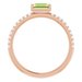 Accented Stackable Ring