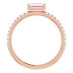 Accented Stackable Ring