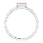 Accented Stackable Ring