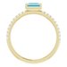 Accented Stackable Ring