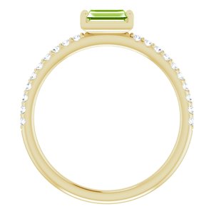 Accented Stackable Ring