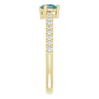 Stackable Accented Ring