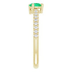 Stackable Accented Ring