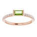 Accented Stackable Ring