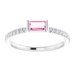 Accented Stackable Ring