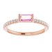 Accented Stackable Ring