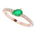 Stackable Accented Ring