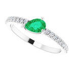 Stackable Accented Ring