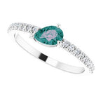 Stackable Accented Ring