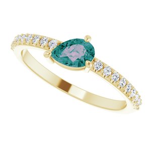 Stackable Accented Ring
