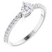 Stackable Accented Ring
