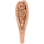 Sculptural Criss-Cross Ring