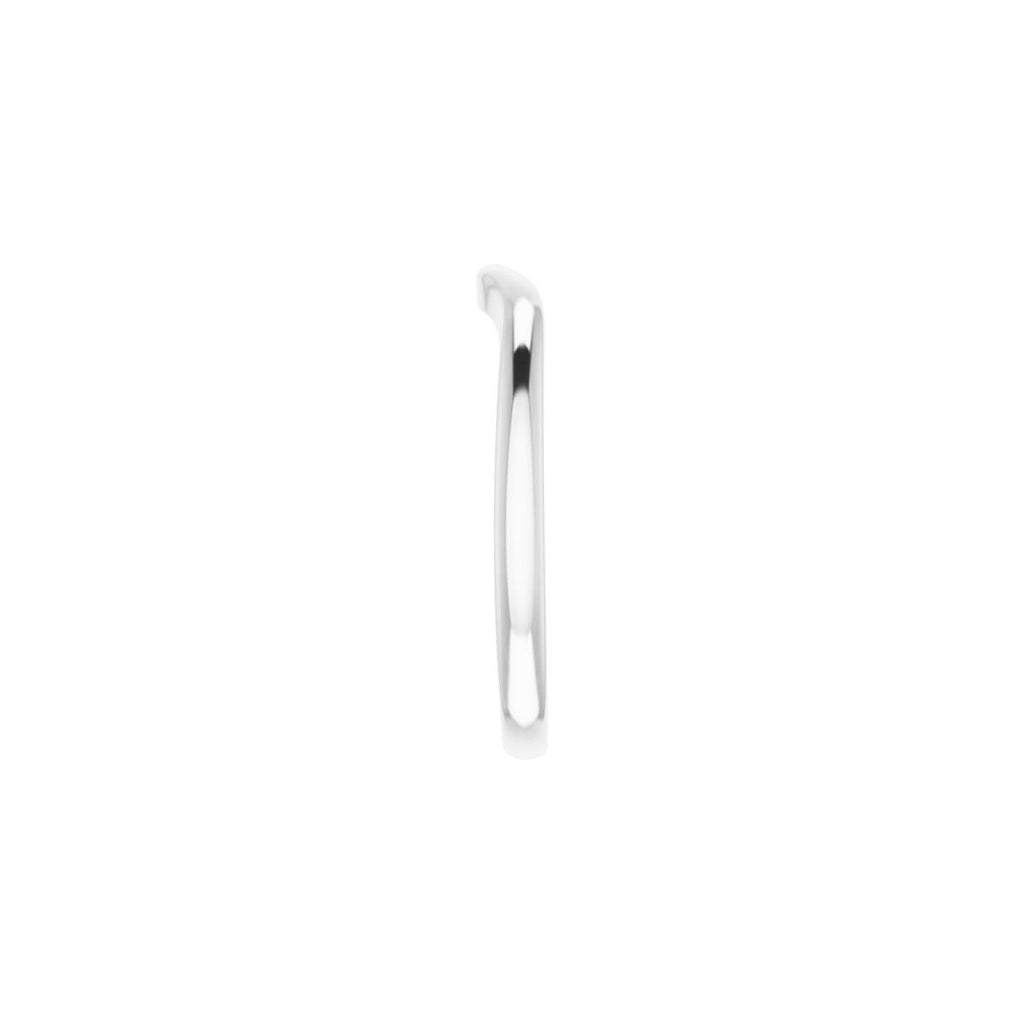 Bezel-Set Hidden Halo-Style Engagement Ring or Band