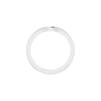 Bezel-Set Hidden Halo-Style Engagement Ring or Band