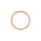 Bezel-Set Hidden Halo-Style Engagement Ring or Band