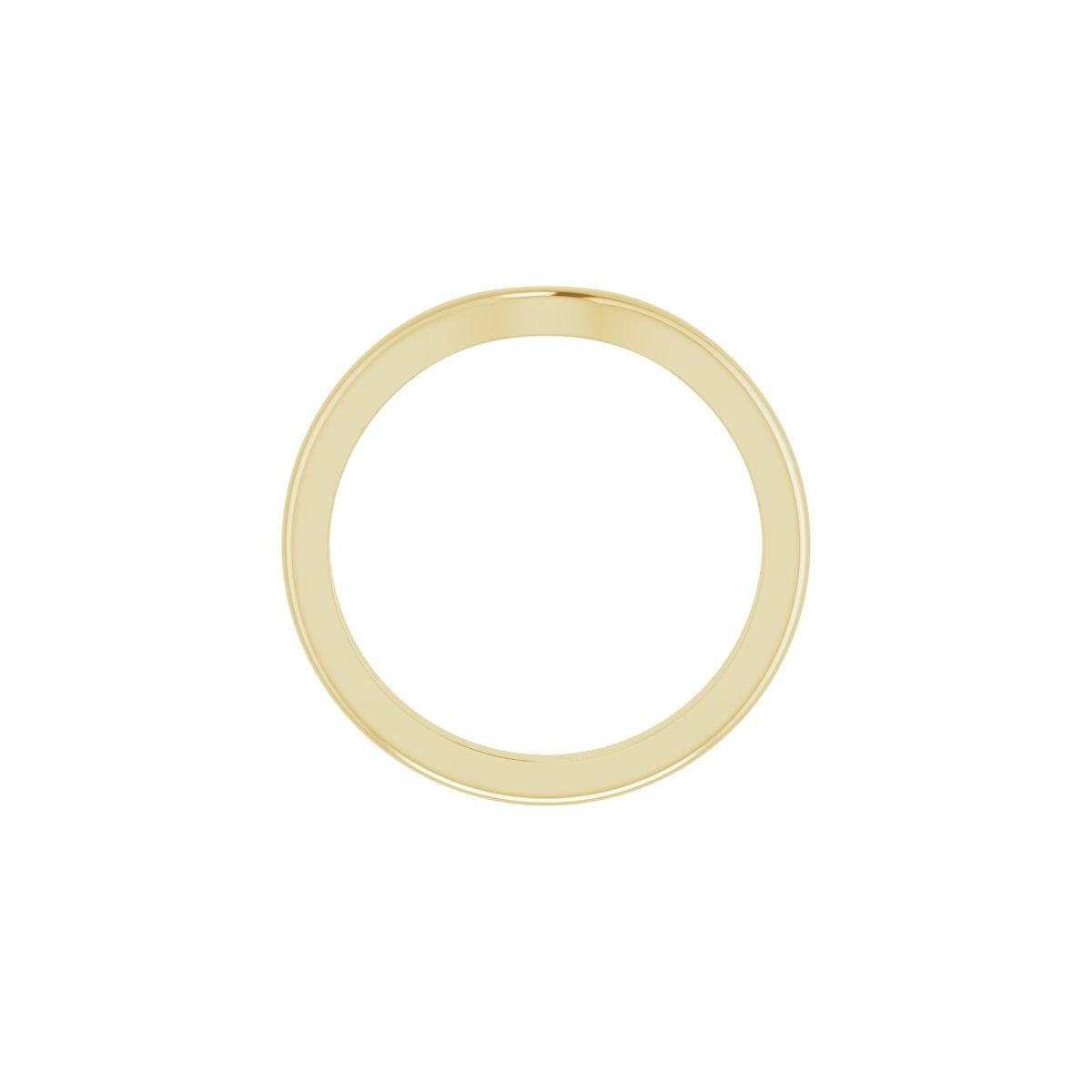 Bezel-Set Hidden Halo-Style Engagement Ring or Band