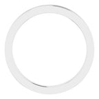 Milgrain Grooved Comfort-Fit Flat Band