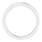 Milgrain Grooved Comfort-Fit Flat Band