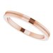 Milgrain Grooved Comfort-Fit Flat Band