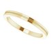 Milgrain Grooved Comfort-Fit Flat Band