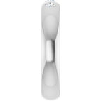Three-Stone Comfort-Fit Half Round Band