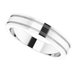 Milgrain Grooved Comfort-Fit Flat Band