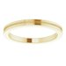 Milgrain Grooved Comfort-Fit Flat Band