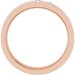 Gypsy-Set Three-Stone Comfort-Fit Flat Band