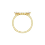 Bezel-Set Halo-Style Engagement Ring or Band