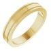 Milgrain Grooved Comfort-Fit Flat Band