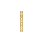 Vintage-Inspired Eternity Band
