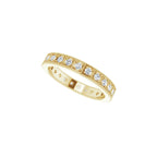 Vintage-Inspired Eternity Band
