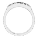 Five-Stone Milgrain Band