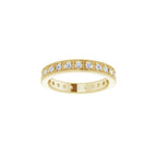 Vintage-Inspired Eternity Band