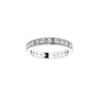 Vintage-Inspired Eternity Band