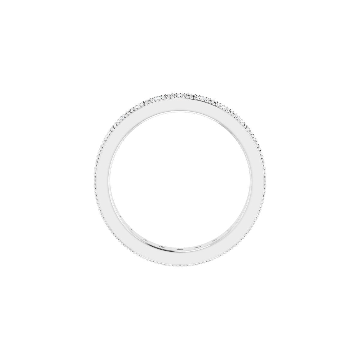 Vintage-Inspired Eternity Band