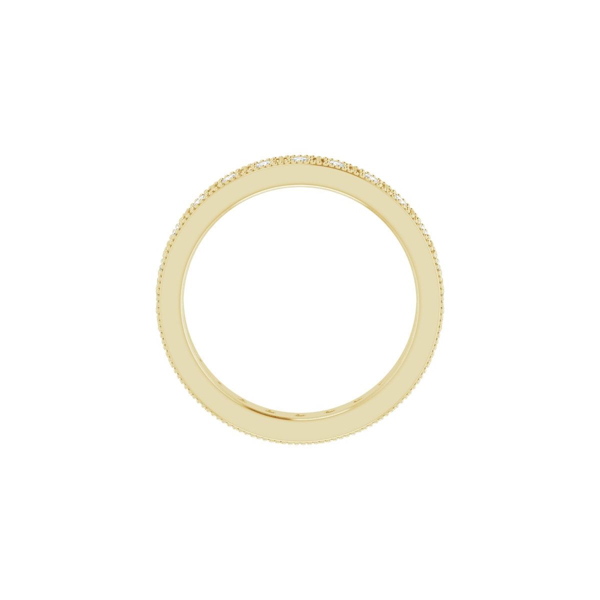 Vintage-Inspired Eternity Band