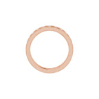 Vintage-Inspired Eternity Band