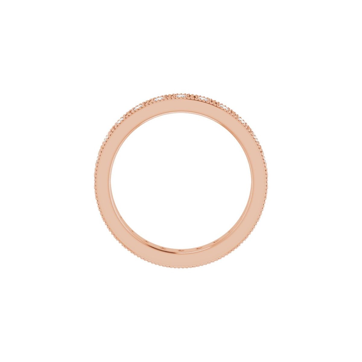 Vintage-Inspired Eternity Band