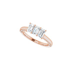 Three-Stone Anniversary Band