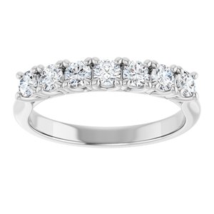 Seven-Stone Anniversary Band