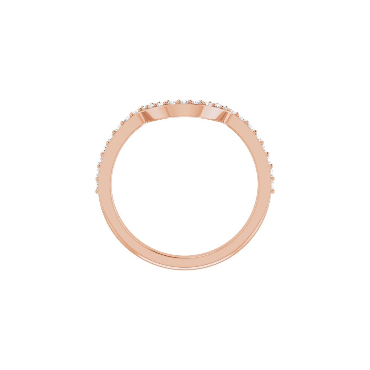 Bezel-Set Halo-Style Art Deco Engagement Ring or Band