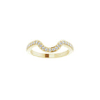 Bezel-Set Halo-Style Art Deco Engagement Ring or Band