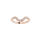 Bezel-Set Halo-Style Art Deco Engagement Ring or Band